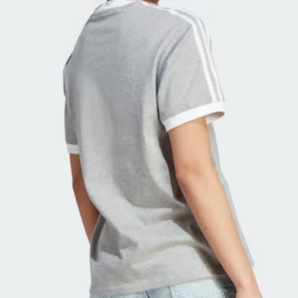 Adidas Women’s Classics 3-Stripes t-shirt | Slim Fit | Sustainable Cotton - Picture 2 of 3